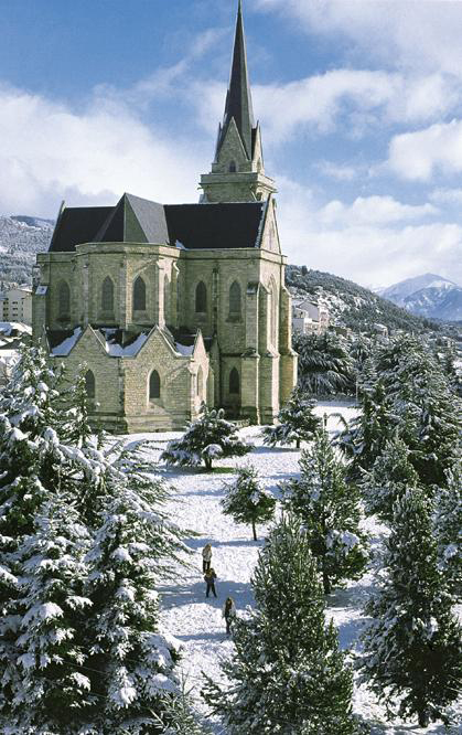 Cathedral Our Lady of Nahuel Huapi — neo-Gothic on the lakeshore