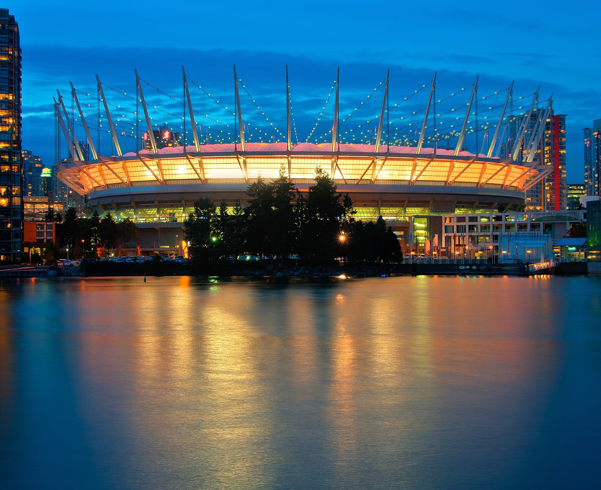 BC Place — the match-day swell