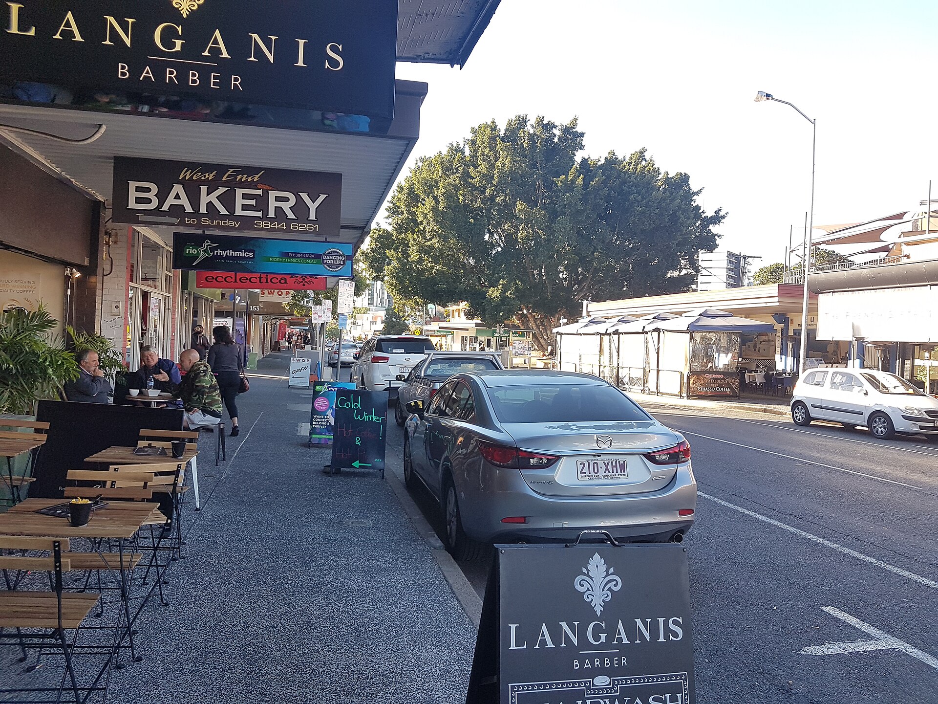 Boundary Street — West End's main artery