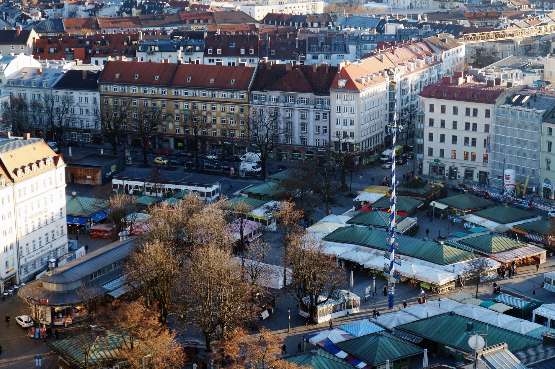 Gärtnerplatz — the neighbourhood's open-air living room